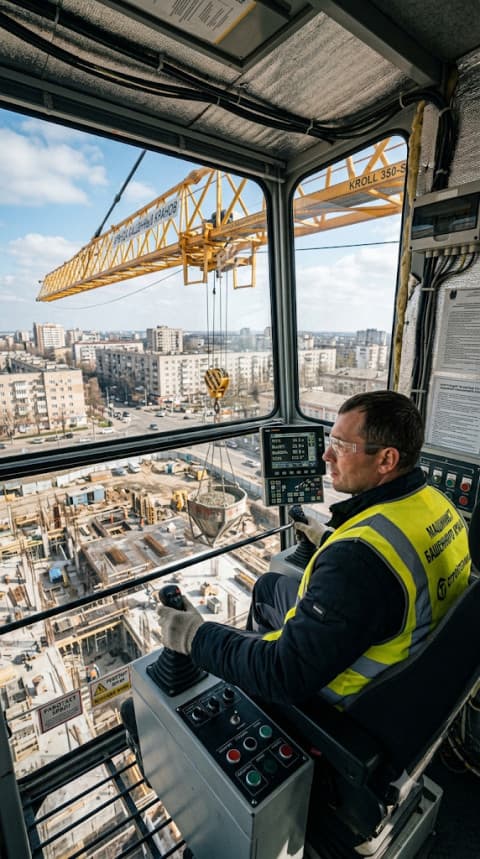 Аренда башенного крана в Мариуполе Цены, заказ