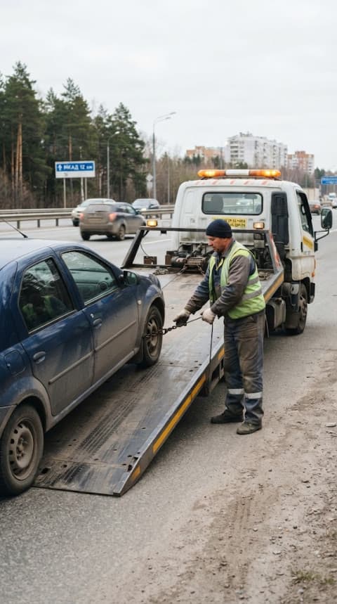 Эвакуатор и автовоз Мариуполь быстро, дешево