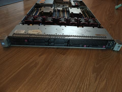 Сервер HP DL 360 gen 9 + ssd nvme