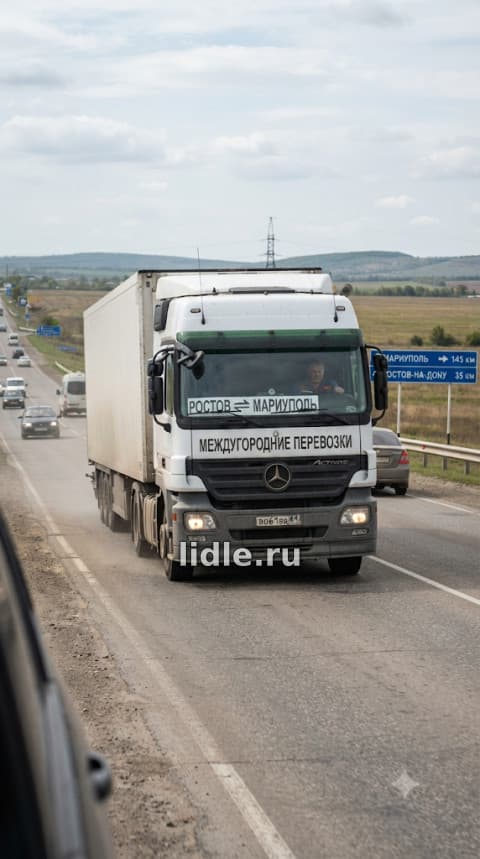 Грузоперевозки Ростов-Мариуполь надёжный транспорт
