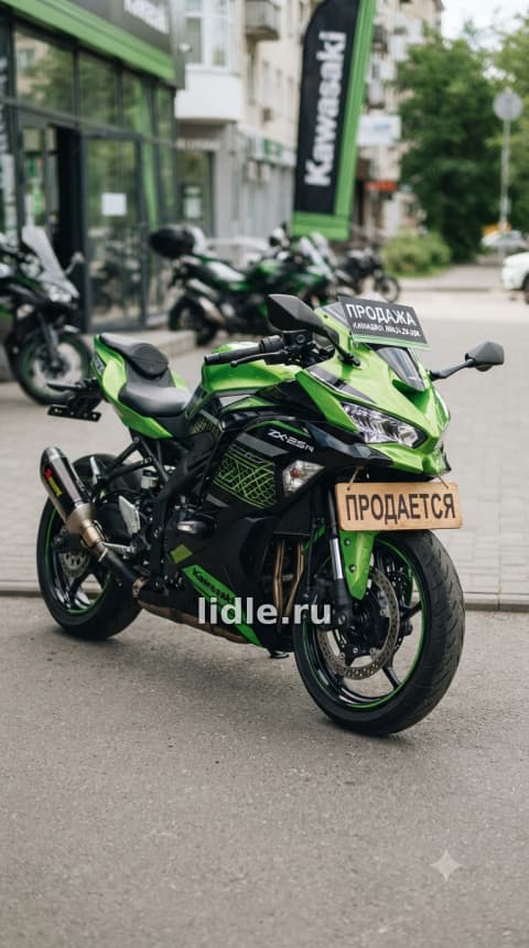Продажа Kawasaki Ninja ZX-25R 2022 в Москве, пробег 1700