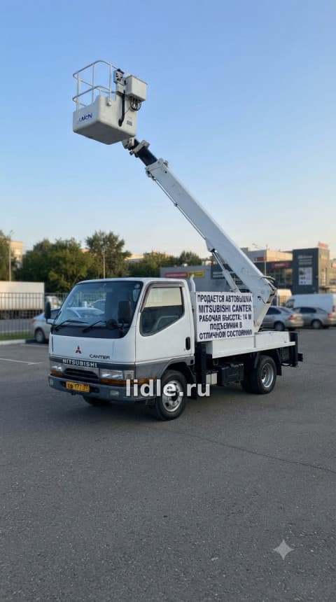 Продажа автовышки Mitsubishi Canter с корзиной