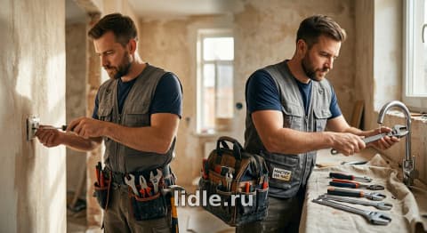 Мастер на час работы на заказ