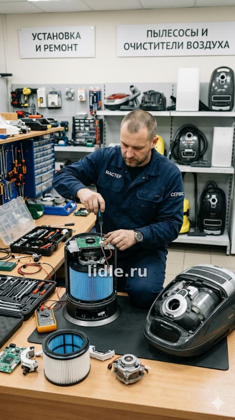 Ремонт пылесосов и очистителей воздуха Мариуполь