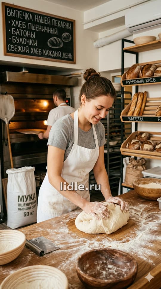 Пекарь для пекарни и ресторана Мариуполь